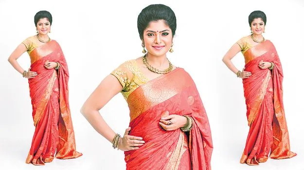 చీరతో హుందాగా...