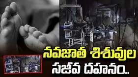 ఘోర అగ్నిప్రమాదం.. ముగ్గురు నవజాత శిశువుల సజీవ దహనం..