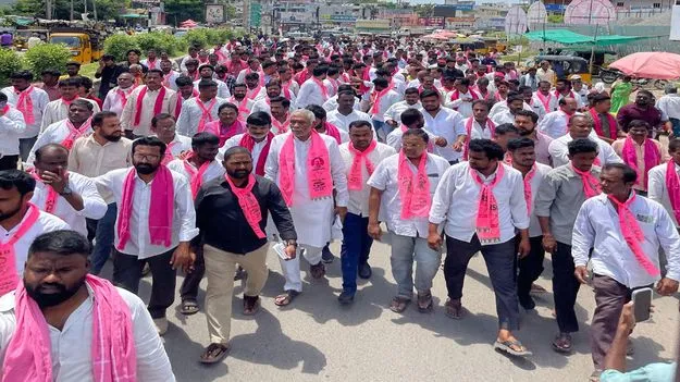  Mancherial:   హామీల అమలులో కాంగ్రెస్‌ ప్రభుత్వం పూర్తి విఫలం