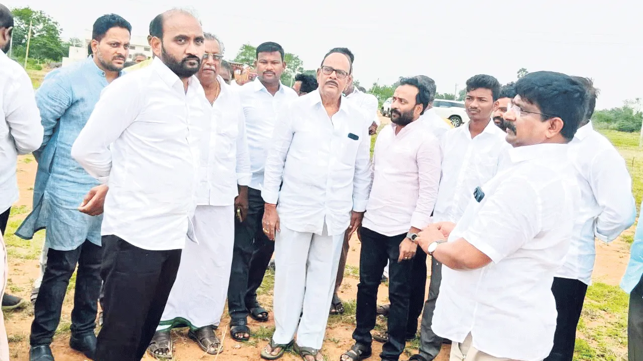 పల్లె పండుగ 3.0 ఏర్పాటు పరిశీలన పల్లె పండుగ 3.0 ఏర్పాటు పరిశీలన