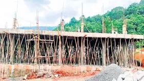 శరవేగంగా కాఫీ పల్పింగ్‌ యూనిట్‌ పనులు