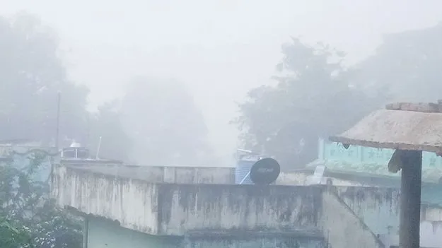 హుకుంపేటలో మంచు సోయగం