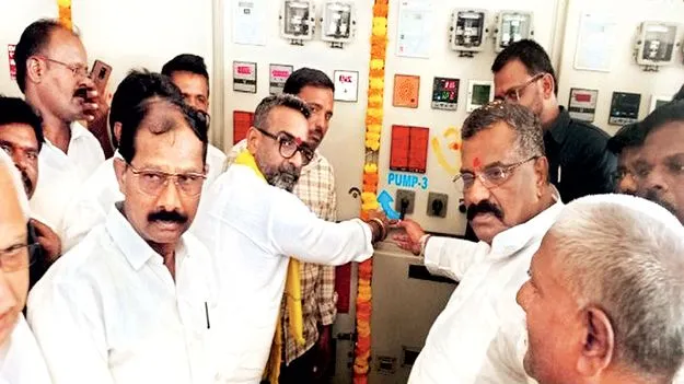 ‘హంద్రీ నీవా’తో బీడు భూములు సస్య శ్యామలం 