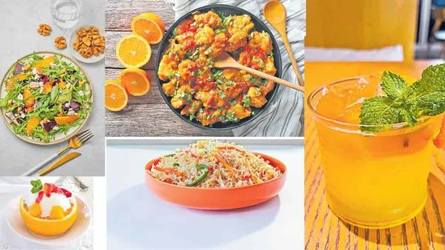 కమలాలతో కొత్తగా..! 