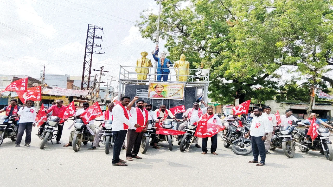 సాయుధ పోరాట స్ఫూర్తితో ప్రజాపోరాటాలు