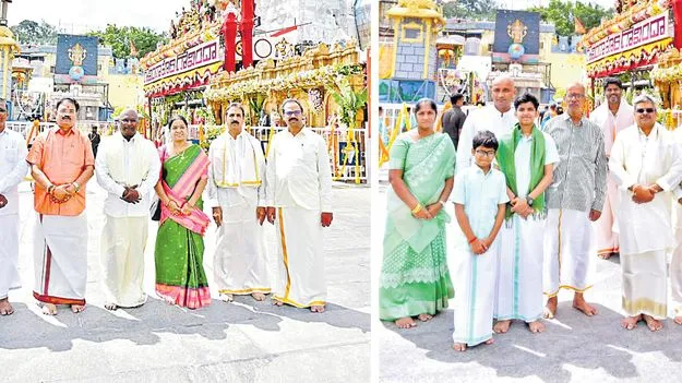 శ్రీవారి సేవలో హైకోర్టు న్యాయమూర్తులు