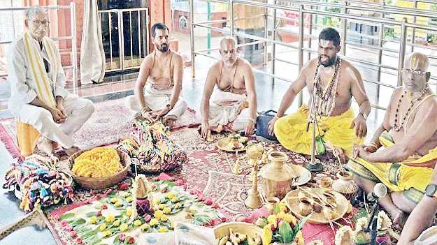 పారిజాతగిరి శ్రీవారి క్షేత్రంలో పవిత్రోత్సవాలు