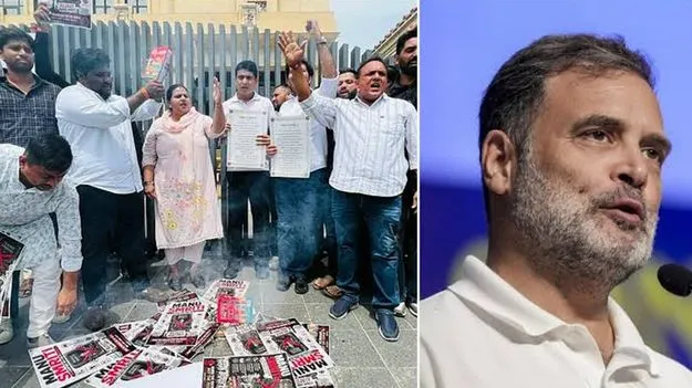 మతపర కార్యక్రమానికి కులం రంగు పులిమిన రాహుల్‌