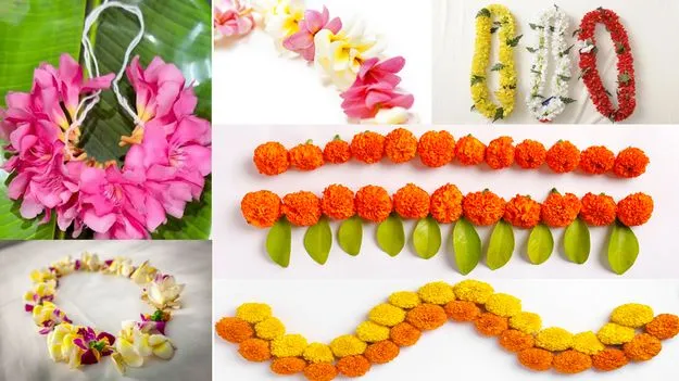 పూలమాలలు ఇలా...