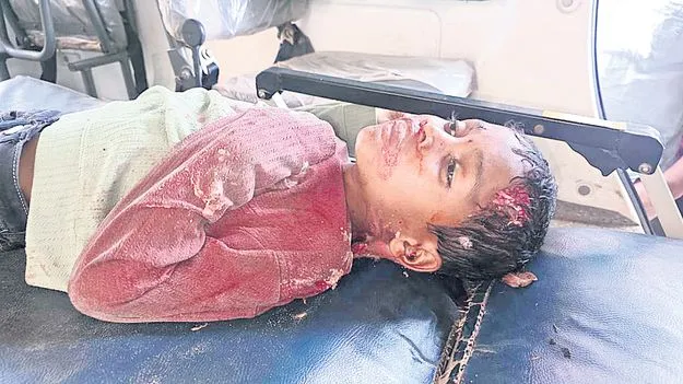 ధారకొండ ఘాట్‌ రోడ్డులో ప్రమాదం