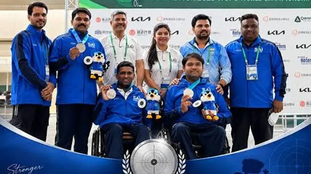 పారా షూటర్ల పతక పంట
