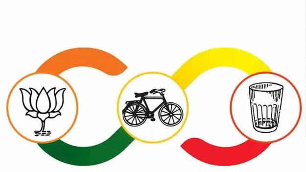 నేడు చంద్రబాబు, పవన్‌, మాధవ్‌ భేటీ