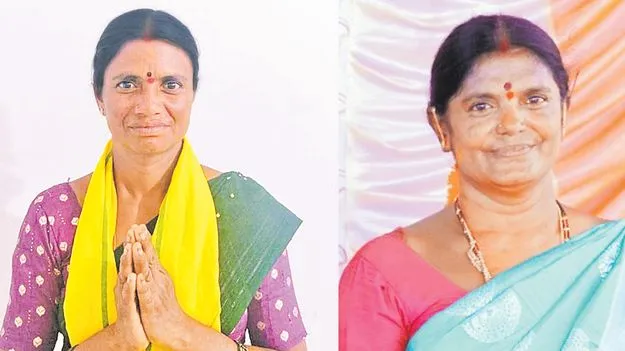 గంగనపల్లి ఎంపీటీసీ బరిలో అక్కాచెల్లెళ్లు