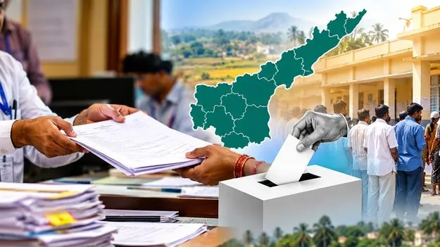 టీడీపీతో పోటీగా వైసీపీ నామినేషన్లు