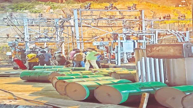 మాచ్‌ఖండ్‌లో నిలిచిన విద్యుదుత్పత్తి