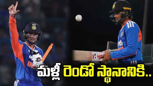 ఐసీసీ టీ20 ర్యాంకింగ్స్: మళ్లీ రెండో స్థానానికి అభిషేక్ శర్మ