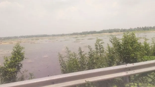 వర్షాభావంలో కృష్ణా జలాల పలకరింత