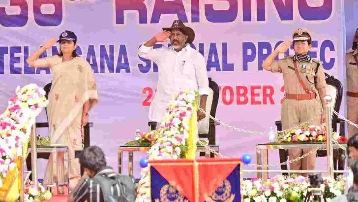  ఘనంగా టీజీ ఎస్పీఎఫ్  36వ ఆవిర్భావ దినోత్సవ వేడుకలు