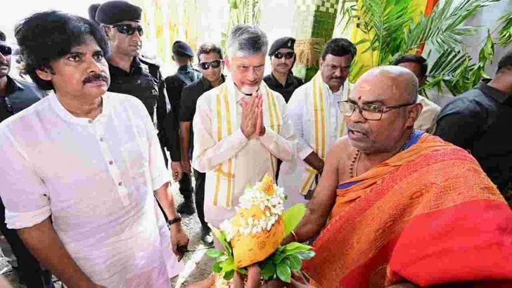 నెల్లూరు జిల్లాలో పల్లె పండుగ 3.0 ప్రారంభం.. హాజరైన సీఎం చంద్రబాబు, డిప్యూటీ సీఎం పవన్