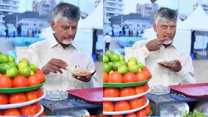 విశాఖపట్నంలో ఇళ్ల పట్టాలు పంపిణీ చేసిన సీఎం చంద్రబాబు