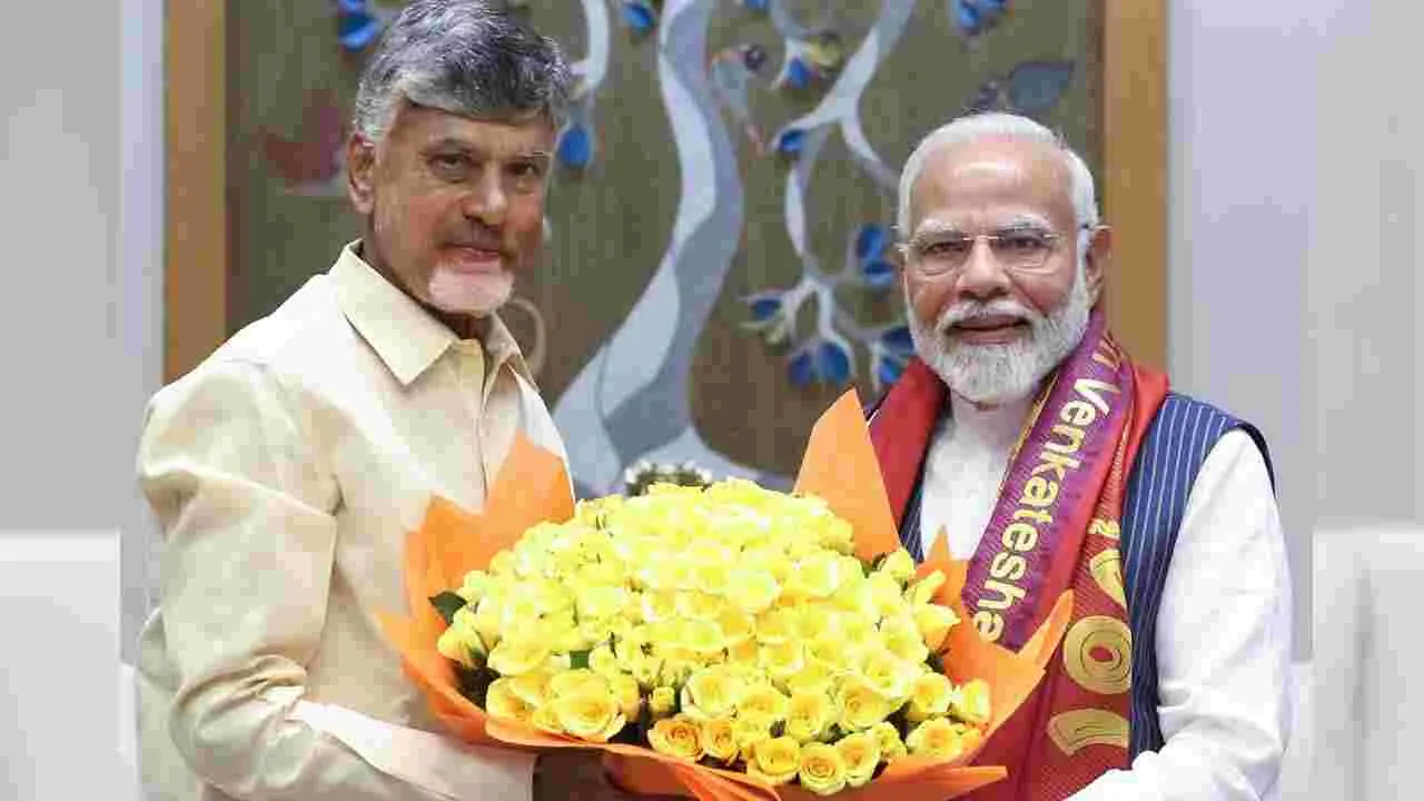 ప్రధాని మోదీకి సీఎం చంద్రబాబు జన్మదిన శుభాకాంక్షలు..