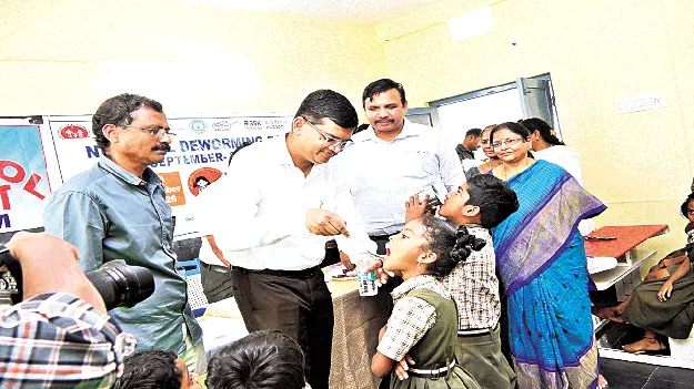  బాలల ఆరోగ్యంతోనే సర్వతోముఖాభివృద్ది