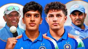 అండర్‌-19 జట్టులో ద్రవిడ్‌, సెహ్వాగ్‌ కుమారులు