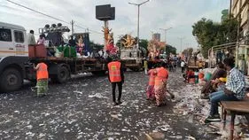 హైదరాబాద్‌లో గణేశ్ నిమజ్జనం.. రెండు రోజుల్లో 6 వేల మెట్రిక్ టన్నుల చెత్త సేకరణ