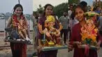 సరూర్ నగర్, గంగారంలో వైభవంగా వినాయక నిమజ్జనం..