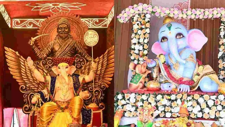వివిధ ఆకారాల్లో వినాయక విగ్రహాలు.. వైరల్‌గా మారిన ఫొటోలు..