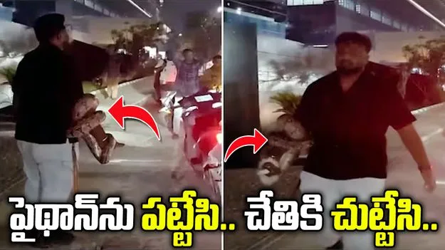 పైథాన్‌ను ఇట్టే పట్టేసి.. చేతికి చుట్టేసిన ఐటీ ఉద్యోగి.!
