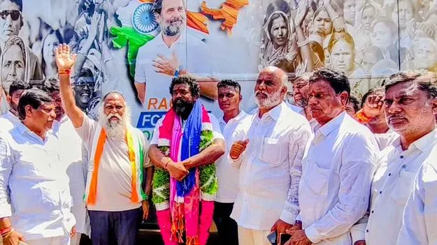 రాహుల్‌ ప్రధాని కావాలని 4500కి.మీ పాదయాత్ర
