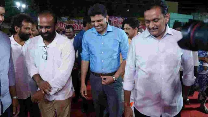 విజయవాడ ఉత్సవ్‌లో పాల్గొన్న కేంద్రమంత్రి పెమ్మసాని, దర్శకుడు రాఘవేంద్రరావు