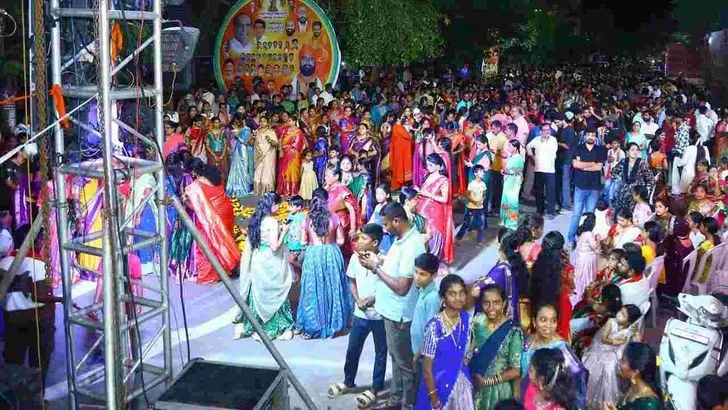 హైదరాబాద్‌లో సద్దుల బతుకమ్మ వేడుకల్లో పాల్గొన్న కేంద్రమంత్రి కిషన్‌రెడ్డి