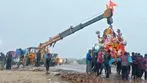 సందడిగా తెలుగు రాష్ట్రాల్లో గణేశ్ నిమజ్జనం..