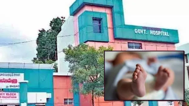 ప్రభుత్వ ఆస్పత్రిలో శిశువు మృతి.. కుటుంబ సభ్యుల ఆందోళన