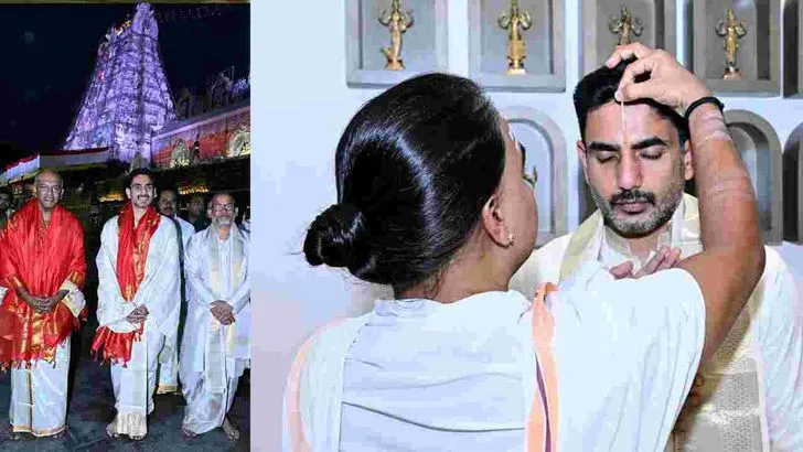 శ్రీవారిని దర్శించుకున్న ఏపీ మంత్రి నారా లోకేశ్