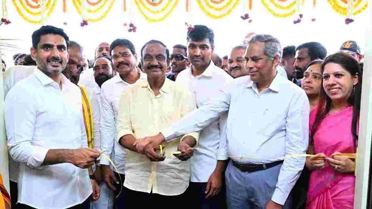 నర్సరావుపేటలో మంత్రి లోకేశ్ పర్యటన