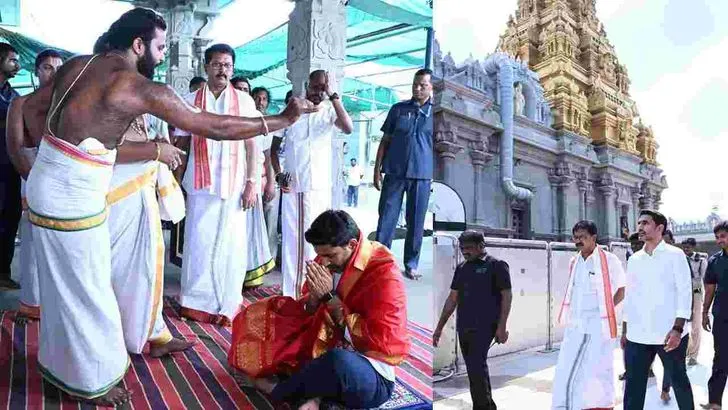 ప్రధాని మోదీ 25 ఏళ్ల ప్రజాసేవా.. మంత్రి లోకేశ్ ప్రత్యేక పూజలు