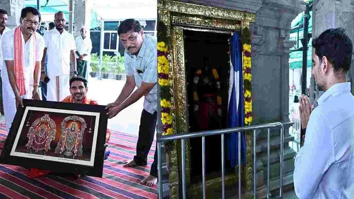 ప్రధాని మోదీ 25 ఏళ్ల ప్రజాసేవా.. మంత్రి లోకేశ్ ప్రత్యేక పూజలు