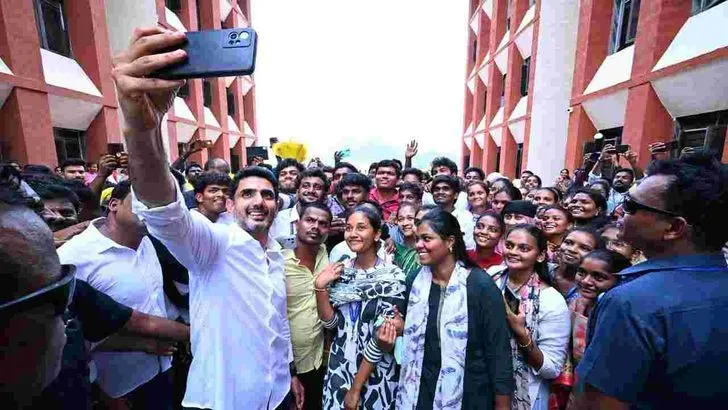 నర్సరావుపేటలో మంత్రి లోకేశ్ పర్యటన