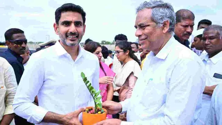 నర్సరావుపేటలో మంత్రి లోకేశ్ పర్యటన