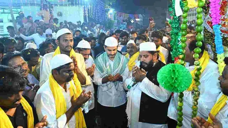 ఘనంగా గ్యార్మీ షరీఫ్ ఉత్సవాలు, పాల్గొన్న మంత్రి నారా లోకేశ్..