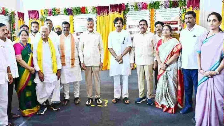 కడప జిల్లాలో జల్‌జీవన్ మిషన్ 2.0 - అమరజీవి జలధార పనులను ప్రారంభించిన చంద్రబాబు, పవన్