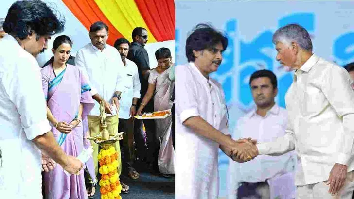 కడప జిల్లాలో జల్‌జీవన్ మిషన్ 2.0 - అమరజీవి జలధార పనులను ప్రారంభించిన చంద్రబాబు, పవన్
