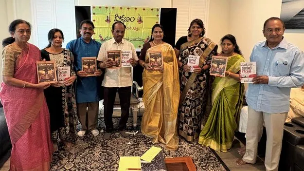 కాలిఫోర్నియాలో వెంకట్ నాగం ’రచ్చబండ చర్చలు’,  ’కలగూర గంప పుస్తకాల’ ఆవిష్కరణ