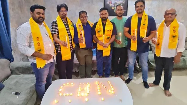 ‘నిజం గెలిచింది..’ సౌదీ అరేబియాలో టీడీపీ శ్రేణుల నిరసన 