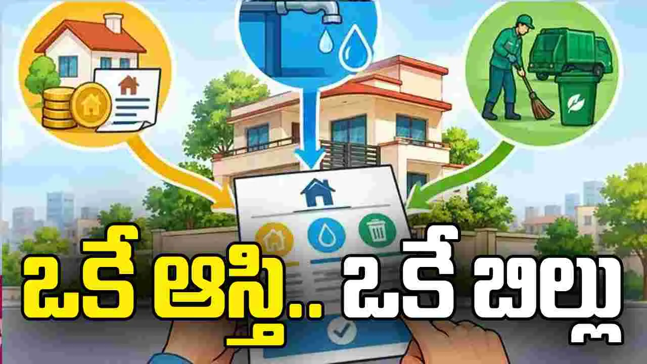ఒకే ఆస్తి.. ఒకే బిల్లు