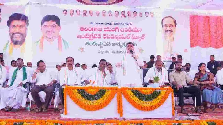 జగిత్యాల జిల్లాలో అభివృద్ధి పనులకు మంత్రుల శంకుస్థాపన