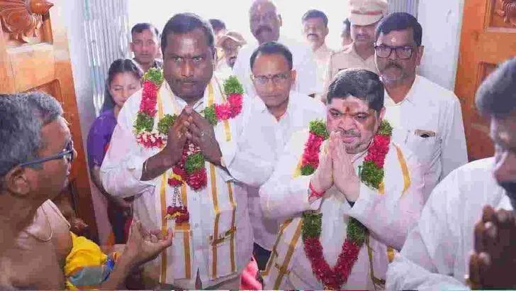 జగిత్యాల జిల్లాలో అభివృద్ధి పనులకు మంత్రుల శంకుస్థాపన